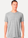 Camiseta Reserva Masculina Lisa Back Woodpecker Cinza Mescla