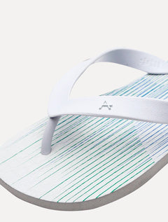 Chinelo Aramis Masculino ARM1103 Basic Green Strings Branco
