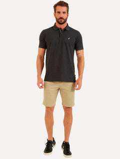 Bermuda Nautica Masculina Sarja Caqui