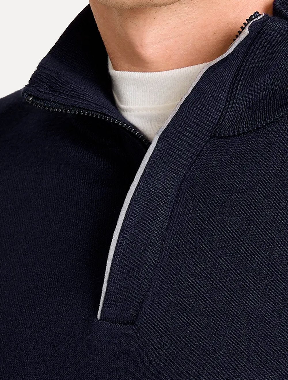 Suéter John John Masculino Regular Fit Tricot Jimmy Azul Marinho