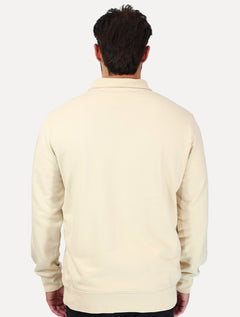 Moletom Levis Masculino Half Zip Housemark Icon Areia