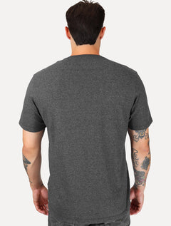 Camiseta Guess Masculina Bordado Peito Logo 1981 Cinza