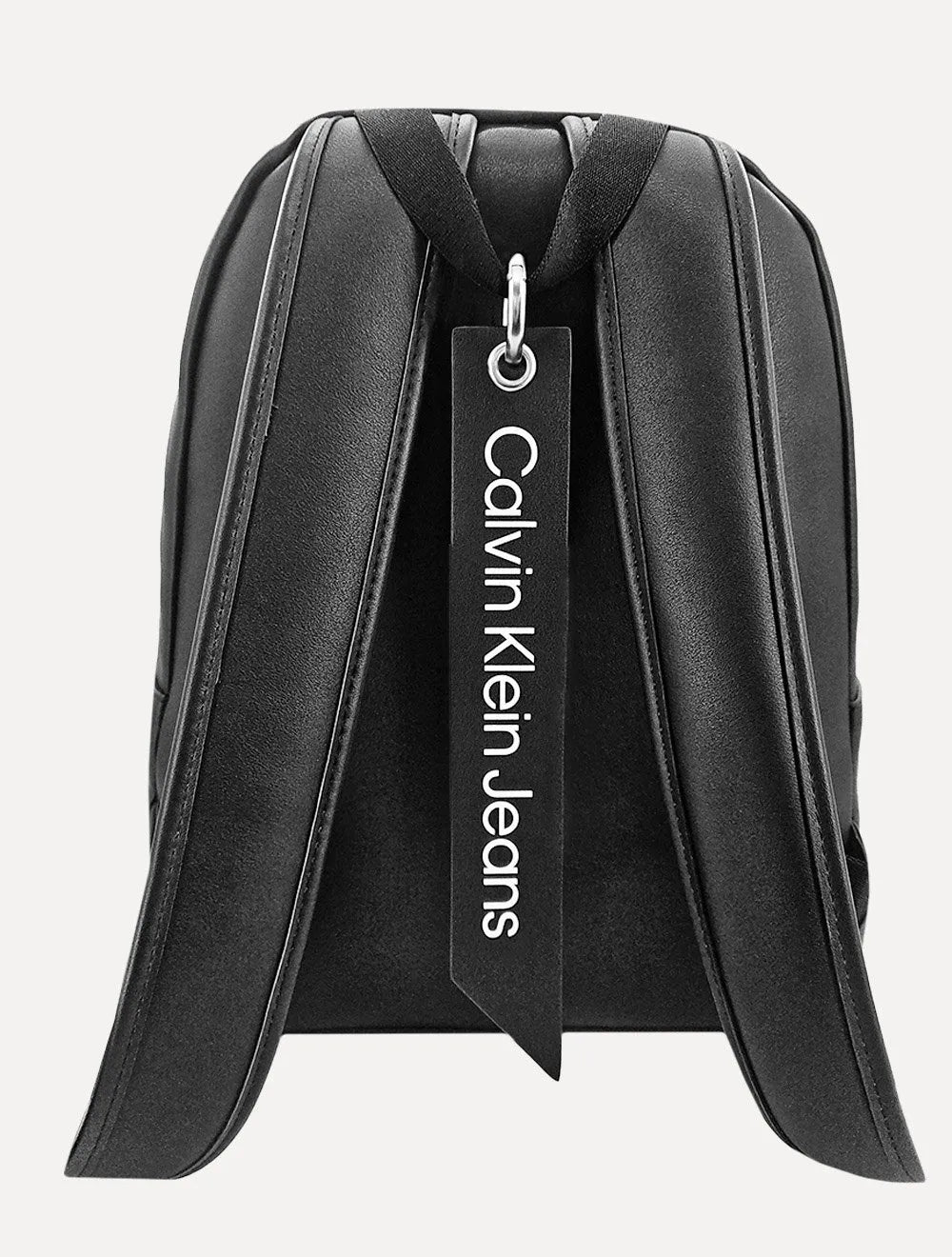 Mochila Calvin Klein Jeans Masculina Lateral Re Issue Logo Preta