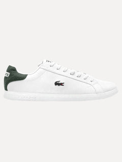 Tênis Lacoste Masculino Couro Graduate 319 Branco