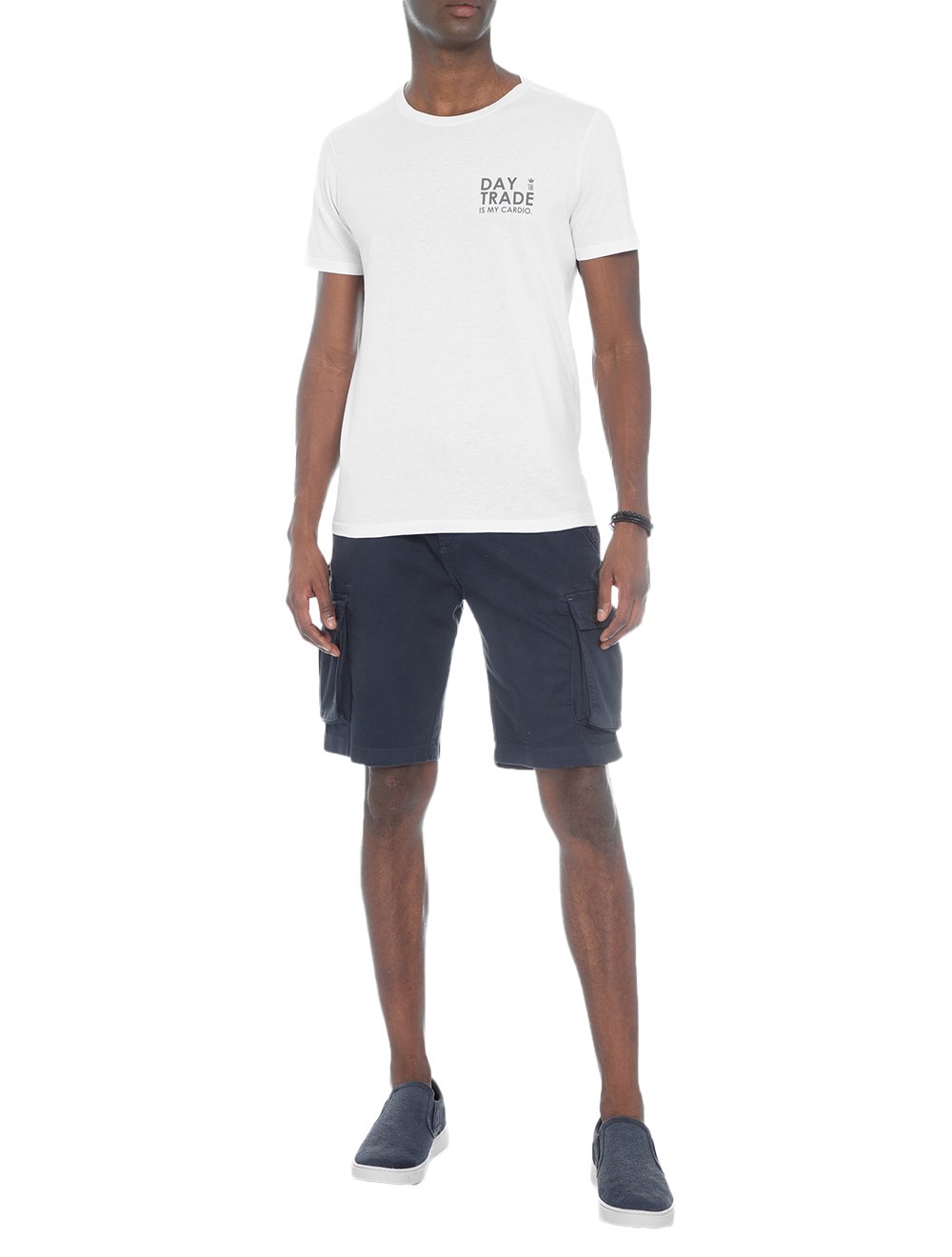 Camiseta Sergio K Masculina Day Trade Branca