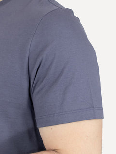 Camiseta Dudalina Masculina Essentials Modal Logo Roxa