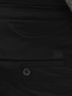 Calça K&J Black Masculina Alfaiataria Cetim Comfort Flex Preto