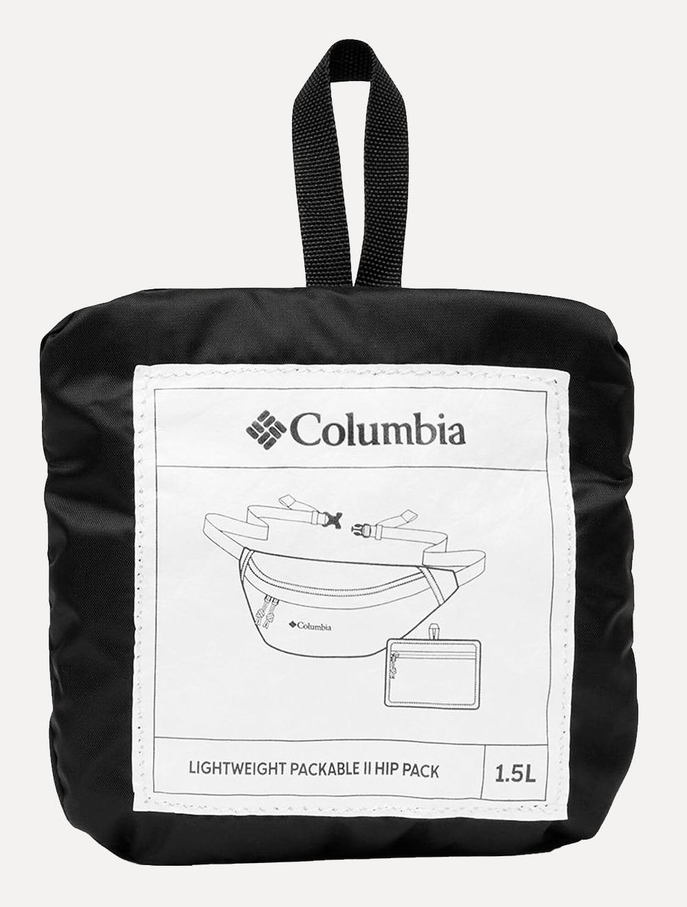 Pochete Columbia Lightweight Packable Hip Pack Preto