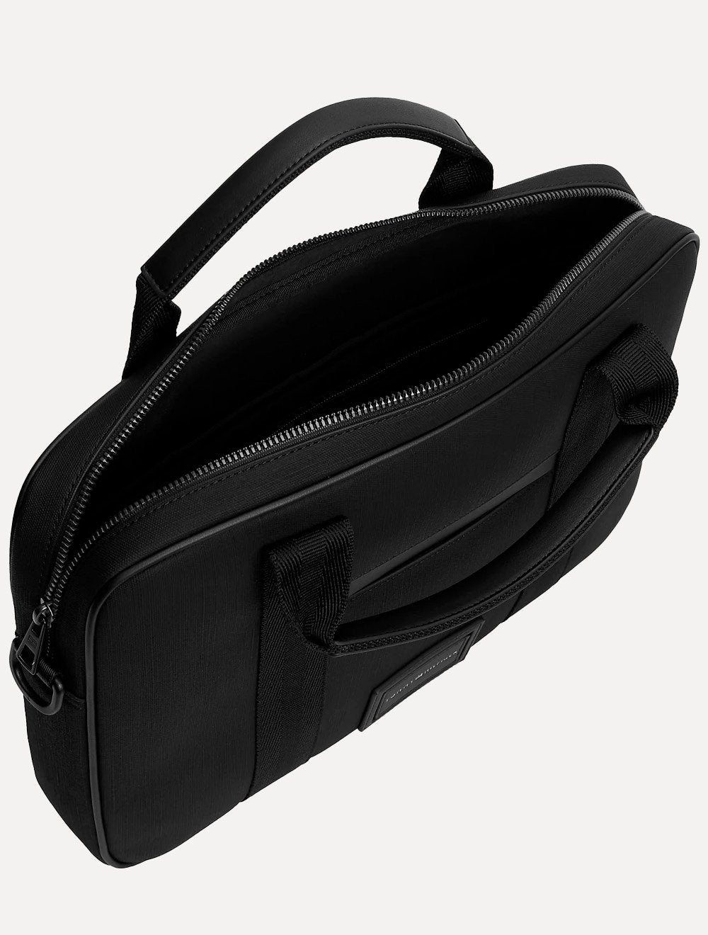 Bolsa Tommy Hilfiger Masculina Notebook Foundation Computer Bag Preto