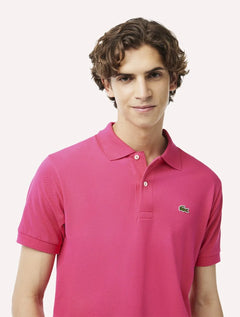 Polo Lacoste Masculina L.12.12 Rosa Pink