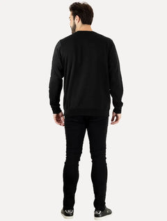 Moletom Columbia Masculino Crewneck Beaumount Fleece Preto