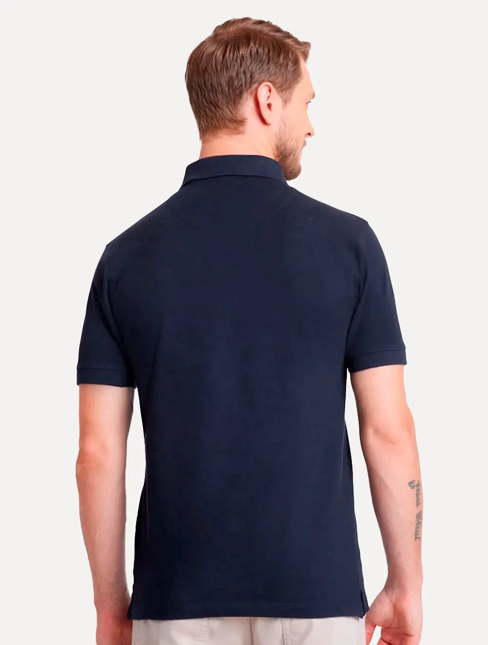 Polo Aramis Masculina Piquet Colorfix Navy Azul Marinho