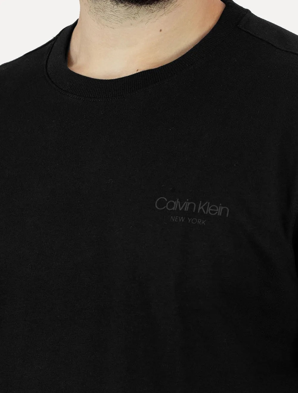 Moletom Calvin Klein Masculino Logo New York Preto