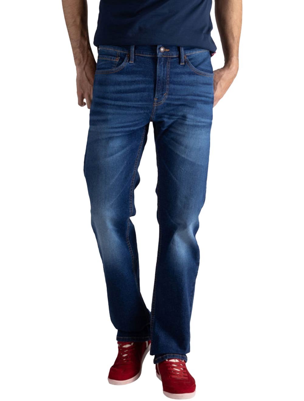 Calça Levis Jeans Masculina 505 Regular Blue Azul