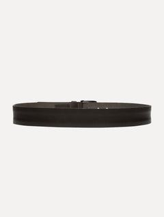 Cinto Aramis Masculino Basico Couro Sunken Marron Café