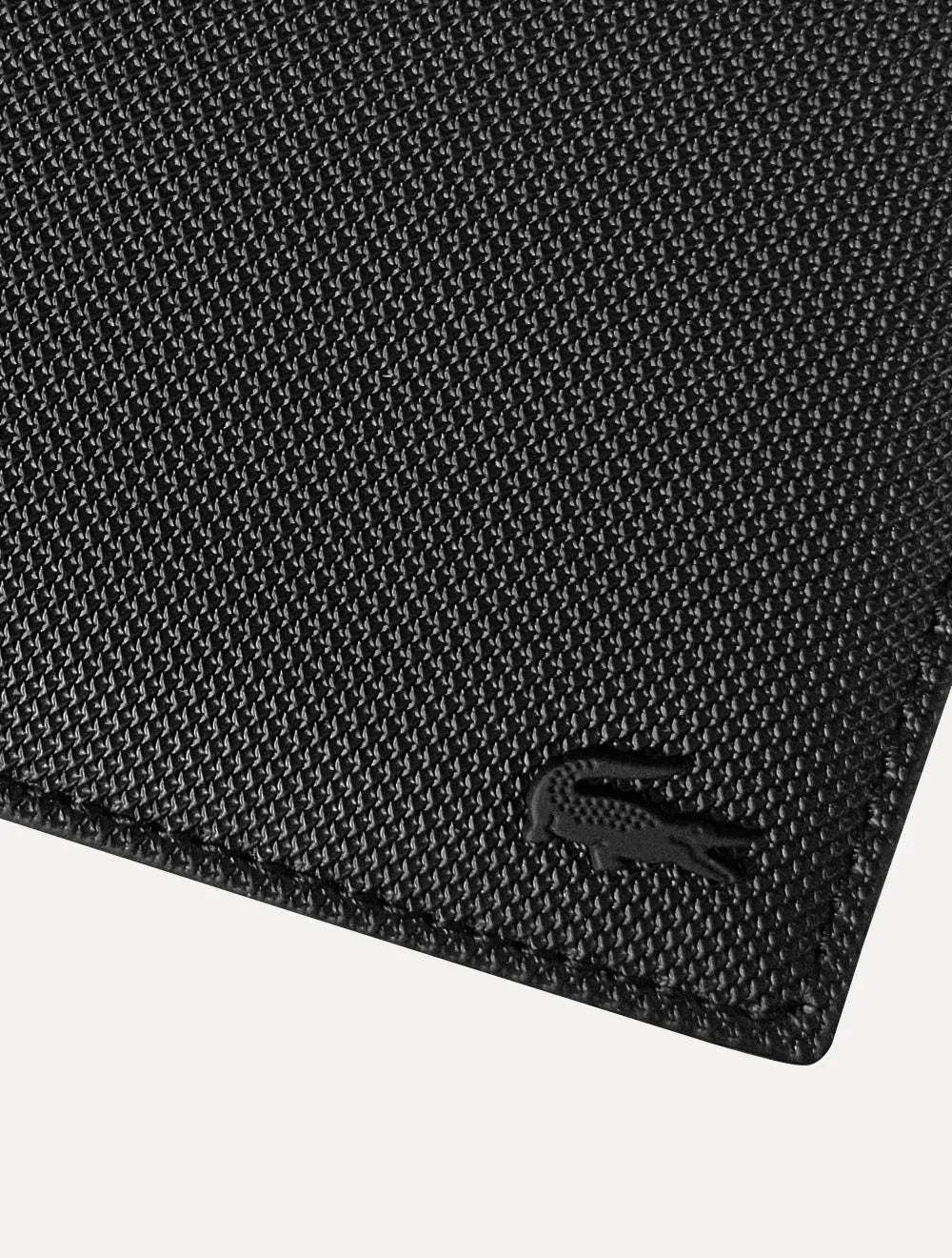 Carteira Lacoste Masculina Classic Medium Folding Preta