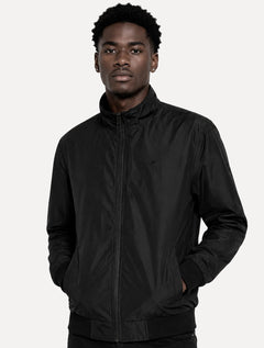 Jaqueta Ellus Masculina Nylon Padding Bomber Preta