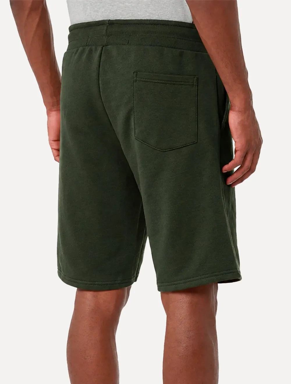 Bermuda John John Masculina Moletom Embossed Logo Verde Militar