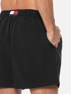 Short Tommy Hilfiger Masculino Regular Fit Long Drawstring Preta