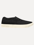 Tênis John John Masculino Slip On Miami Canvas Off Preto