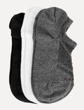 Meia Aramis Masculina Invisível Sport Branca Preta Grafite Mescla Kit 3 Pares