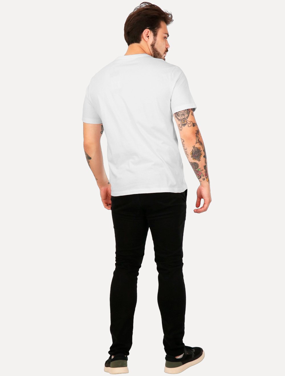 Camiseta Individual Masculina Comfort Light Icon Branca