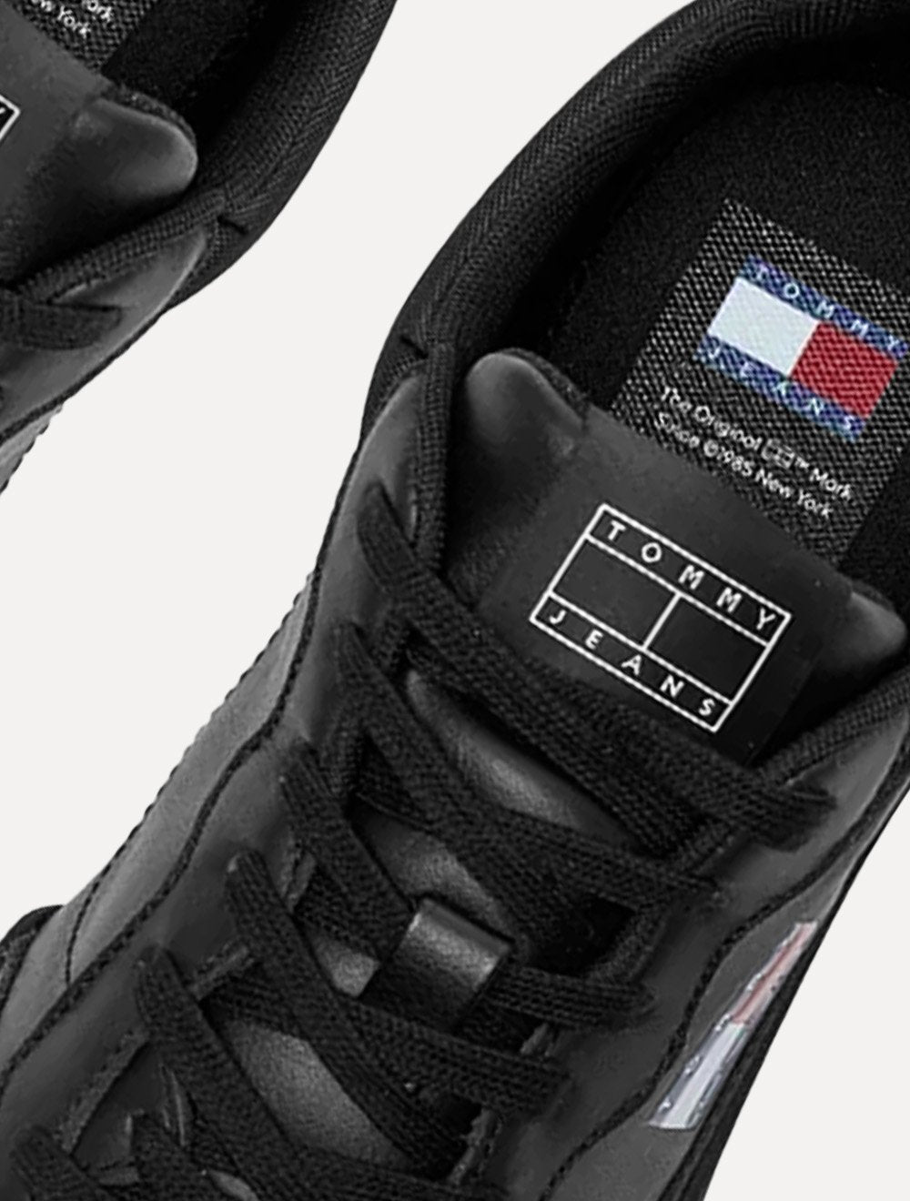 Tênis Tommy Jeans Masculino Cupsole Leather Preto