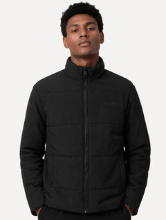 Jaqueta Ellus Masculina Nylon Puffer Wrinkle Preta