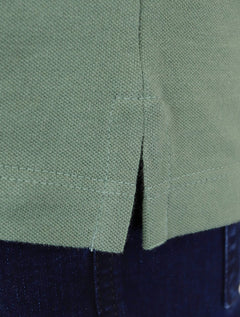 Polo Aramis Masculina Basic Piquet Mono Verde Menta
