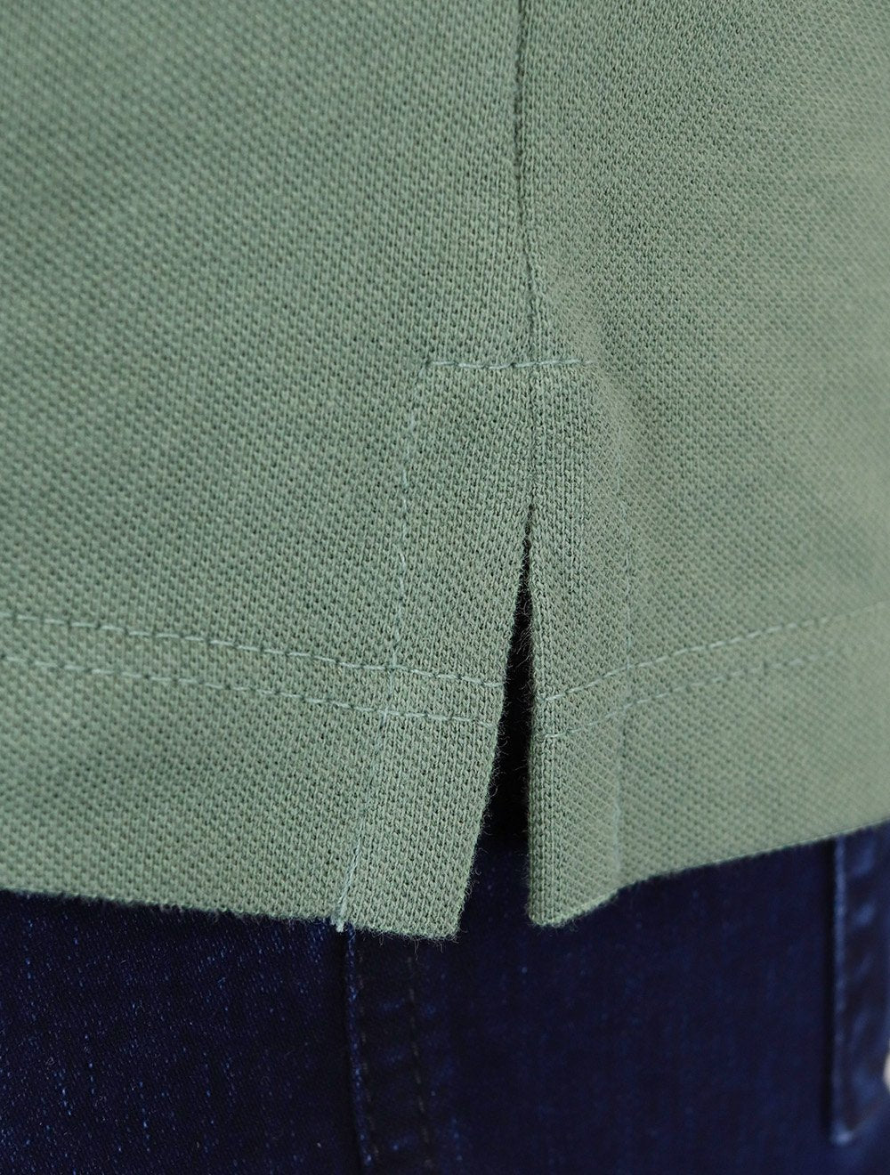 Polo Aramis Masculina Basic Piquet Mono Verde Menta