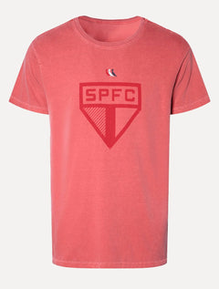 Camiseta Reserva Masculina SPFC Big Shield Vermelha