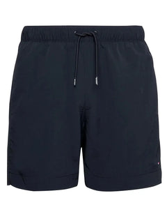 Short Tommy Hilfiger Medium Drawstring Embroidered Logo Azul Marinho