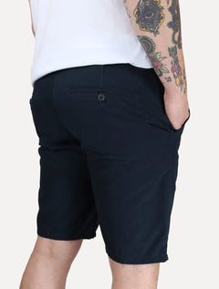 Bermuda Levis Masculina Sarja Chino Straight Azul Marinho