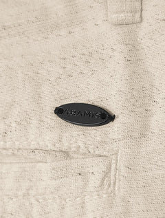 Bermuda Aramis Masculina Chino Flame Mescla Off-White