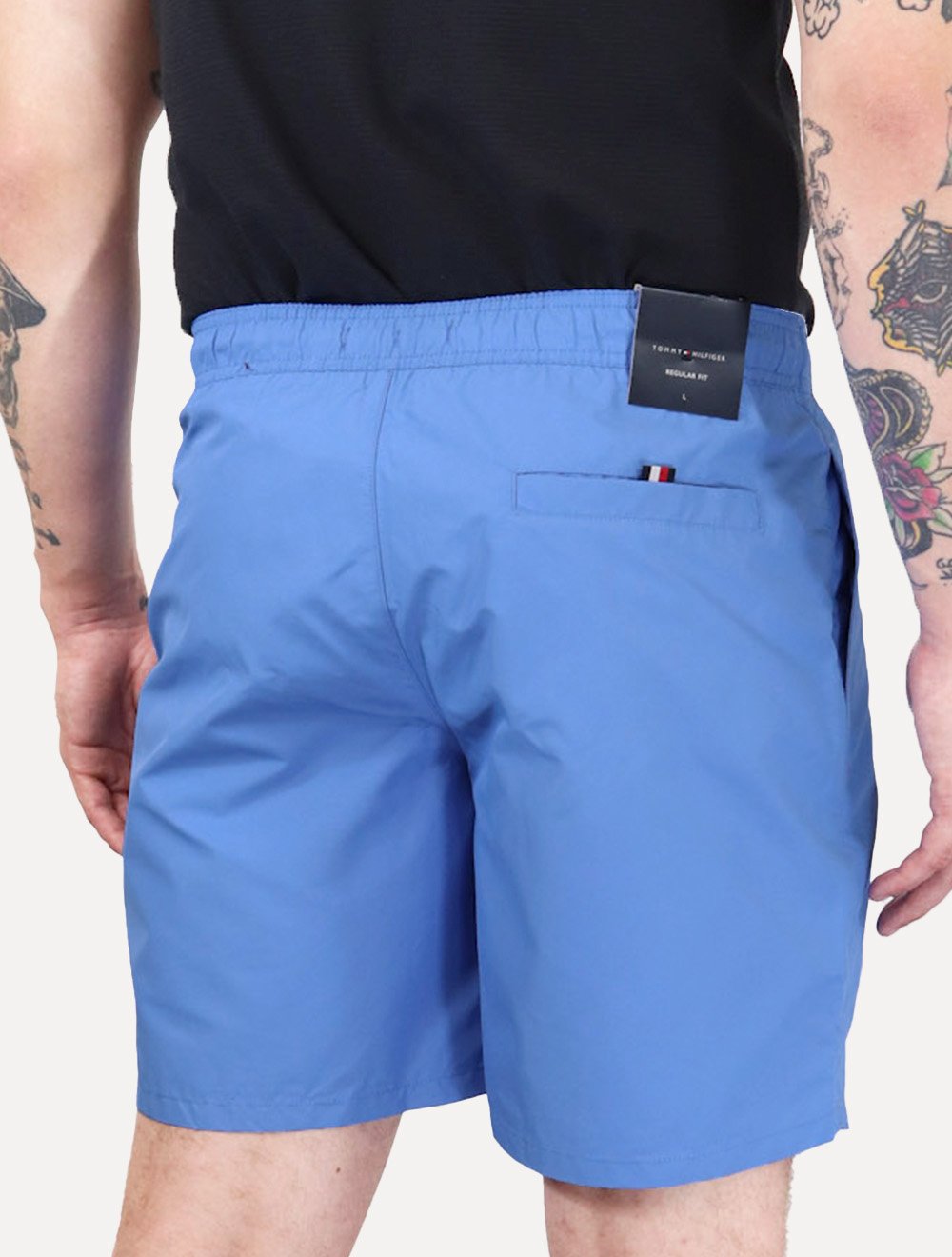 Short Tommy Hilfiger Masculino Long Drawstring Core Logo Azul