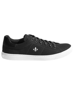 Tênis Dudalina Masculino SL Lona Mistral Napa Logo Preto