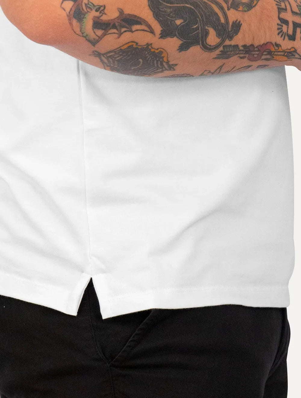 Polo Dudalina Masculina Slim Malha Branca