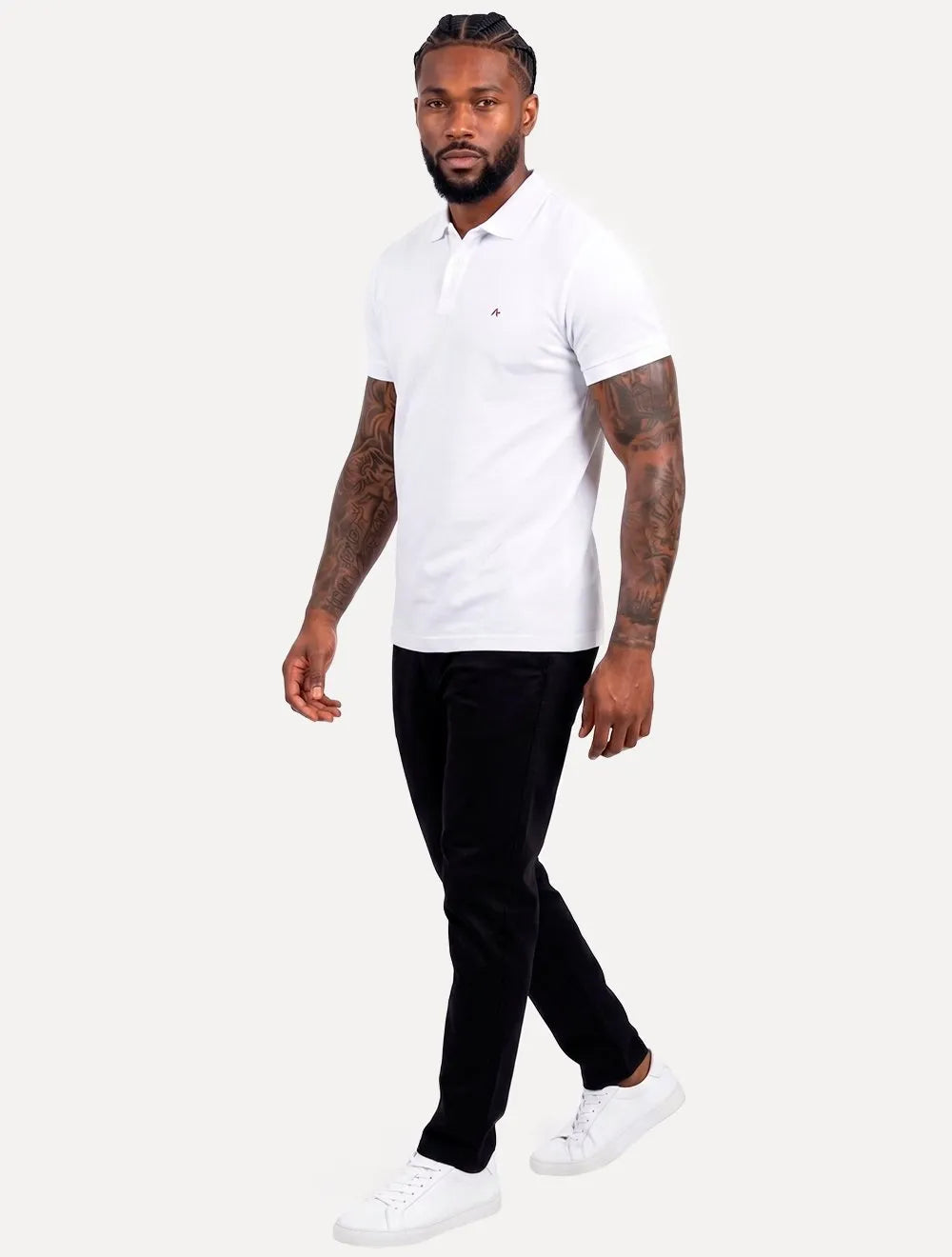 Polo Aramis | Masculina Basic Piquet Branca