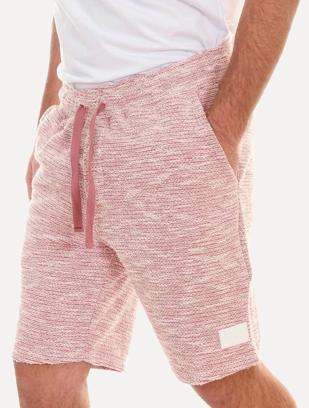 Bermuda John John Moletom Masculina Over Philip Rosa Mescla