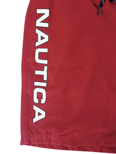 Short Nautica Masculino D'Água N83 Logo Vermelho