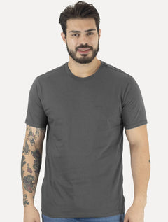 Camiseta John John Masculina Rubber Key Light Transfer Cinza Escuro