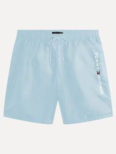Short Tommy Hilfiger Masculino Medium Drawstring Zip Pocket Azul Claro