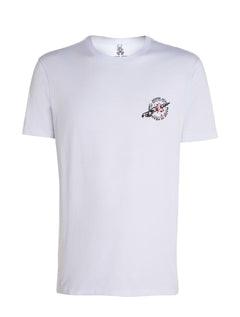 Camiseta John John Masculina Regular Chains Branca