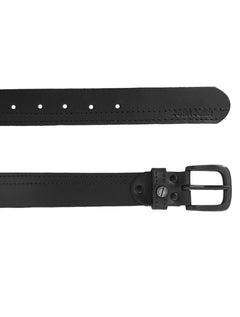 Cinto John John Masculino Couro Lined Preto