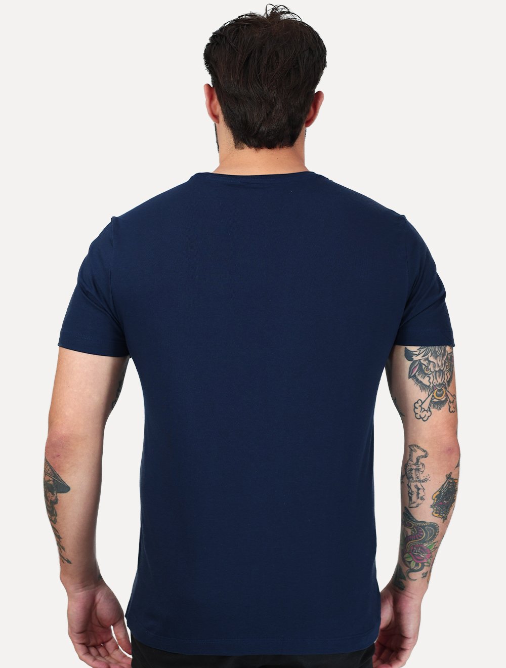 Kit Camisetas Aramis | Masculina Basic Lisa Azul Marinho