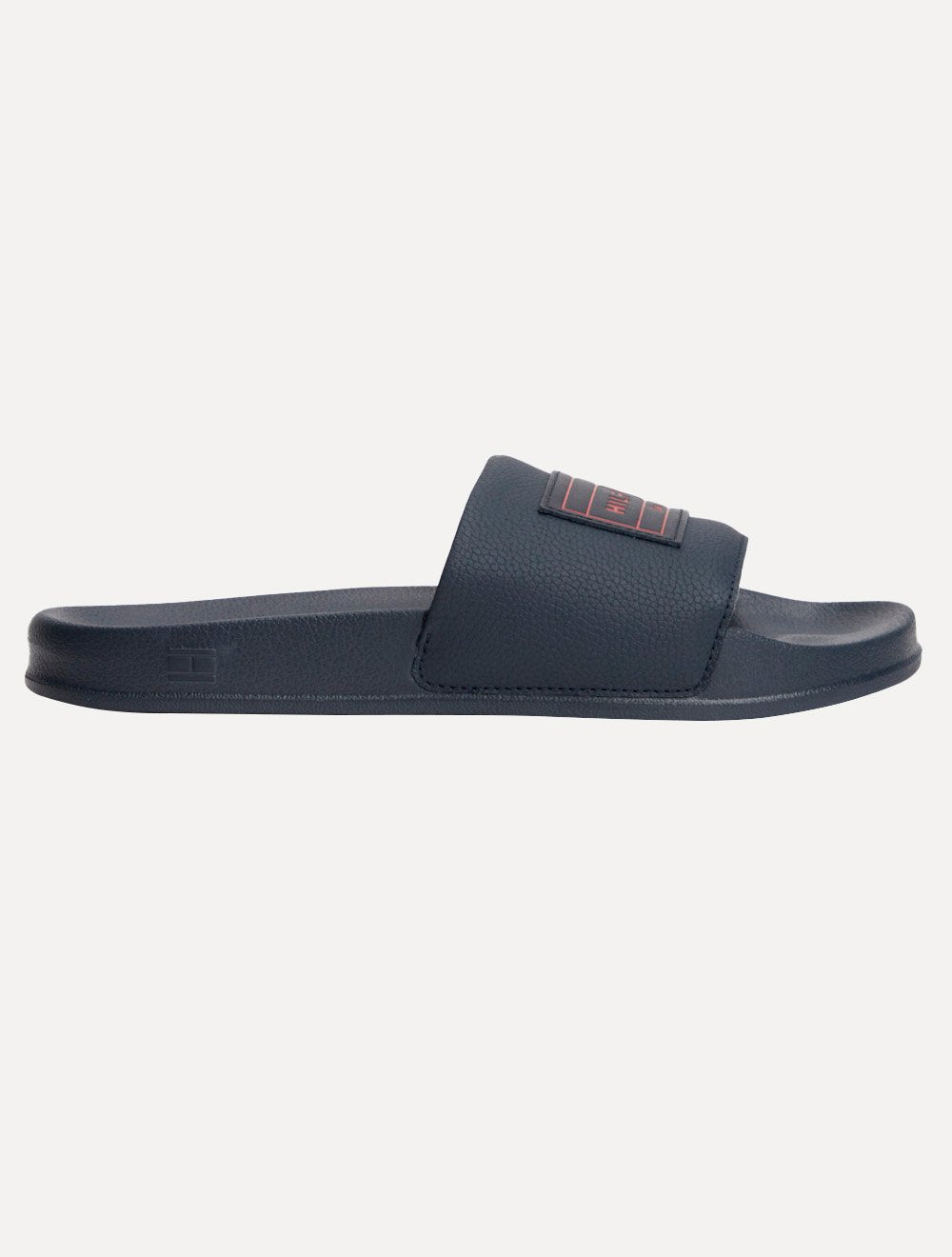 Chinelo Tommy Hilfiger Patch Pool Slide Azul Marinho