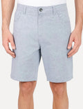 Bermuda Aramis Masculina Classica Soft Pockets Azul Mescla