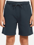 Bermuda Calvin Klein Infantil Color Curta Paper Azul Marinho