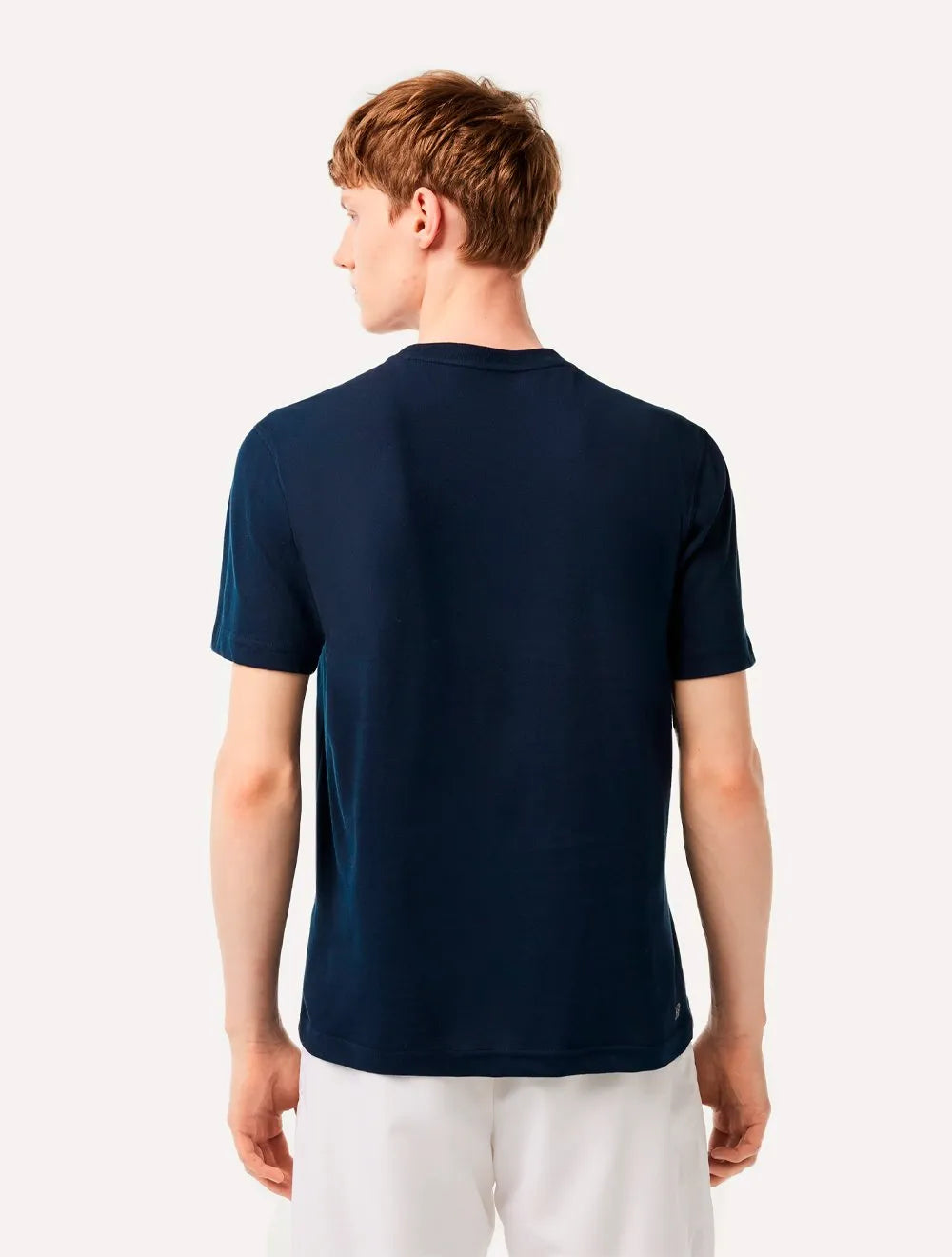 Camiseta Lacoste Masculina Sport Technique Logo Azul Marinho