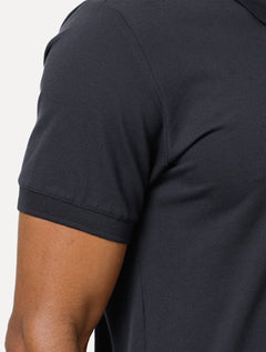 Polo King & Joe Masculina Premium Piquet Slim Azul Marinho